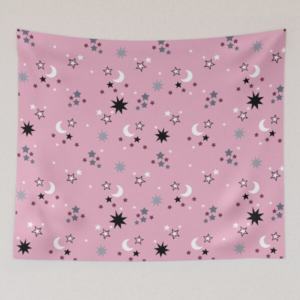 Item preview, Baby Girl Stars Seamless Repeat designed and sold by Sharon Schwalbe.