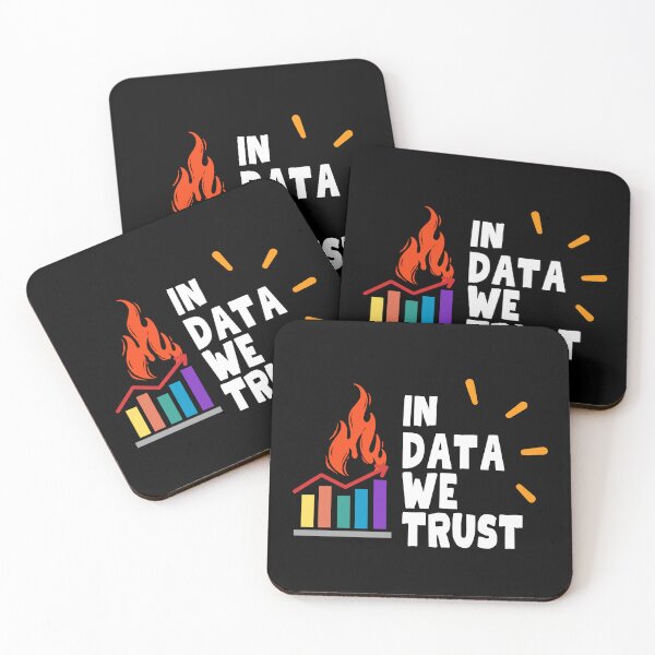 Item preview, Data Engineer Analyst wear to work  In data we trust designed and sold by wearlaugh.