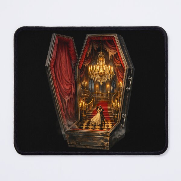Item preview, Till Death Do Us Dance — Gothic Romance Inside a Coffin Ballroom designed and sold by Mouraludia.