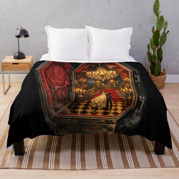 Item preview, Till Death Do Us Dance — Gothic Romance Inside a Coffin Ballroom designed and sold by Mouraludia.