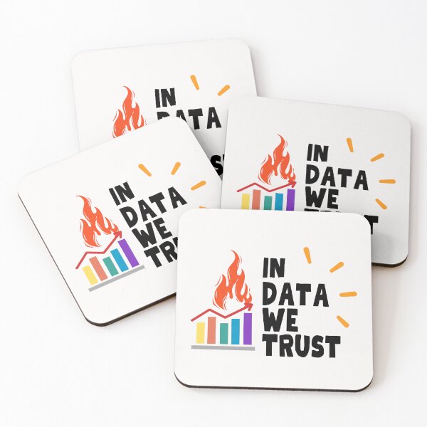 Item preview, Data Engineer Analyst wear to work  In data we trust designed and sold by wearlaugh.