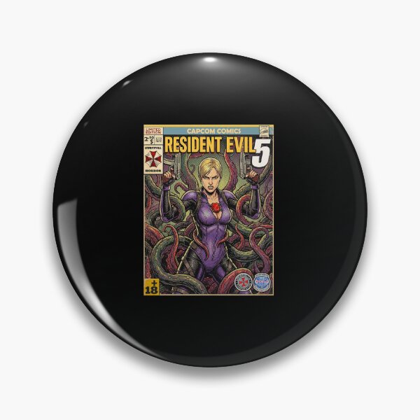 Item preview, Resident Evil 5 Jill Valentine Comic Cover Gaming Art designed and sold by CEASiGifts.