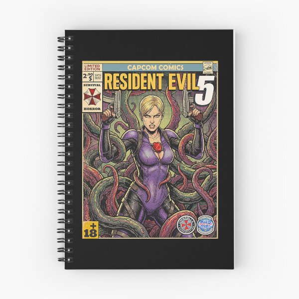 Item preview, Resident Evil 5 Jill Valentine Comic Cover Gaming Art designed and sold by CEASiGifts.