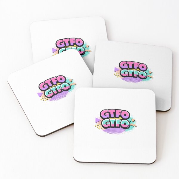 Item preview, CE GTFO – Bold 90s Memphis Style Anti-ICE Sticker & T-Shirt designed and sold by gatoprayer.