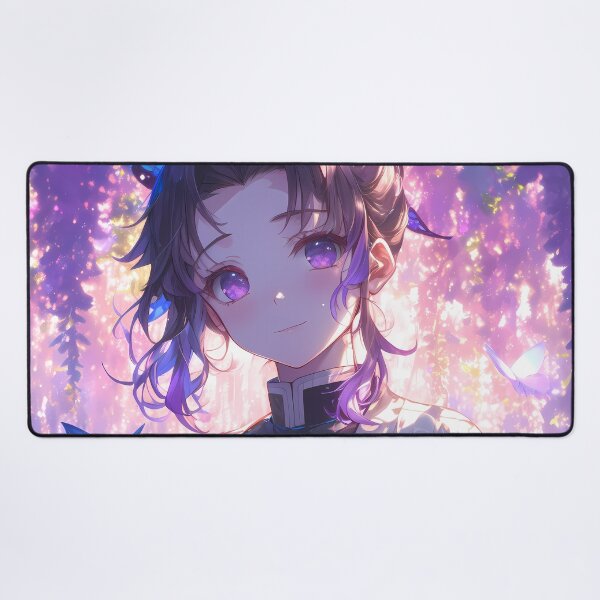 Item preview, Dreamy Kanao Tsuyuri Demon Slayer butterfly anime magical atmosphere designed and sold by CarlosBender.