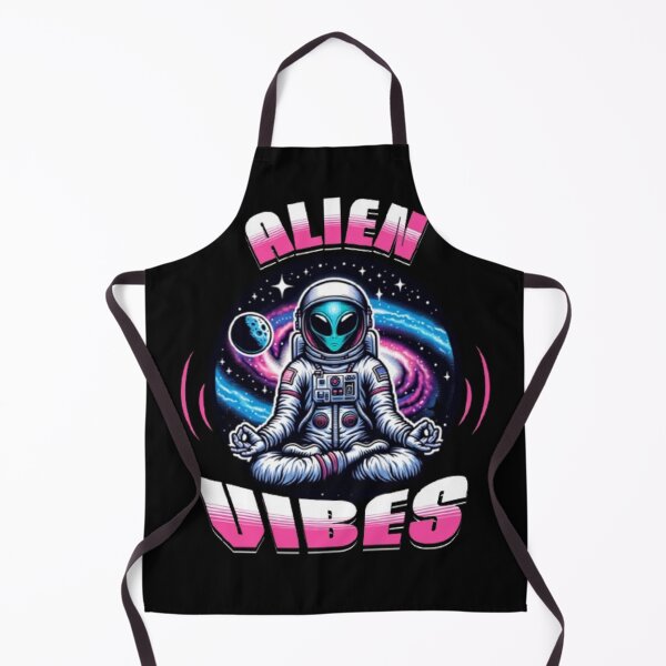 Item preview, Meditating Alien Cosmic Vibes Tee designed and sold by RAIZX.