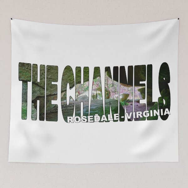 Item preview, THE CHANNELS VIRGINIA USA - Boulder Slot Canyon Hiking Country designed and sold by Adam Gormley.