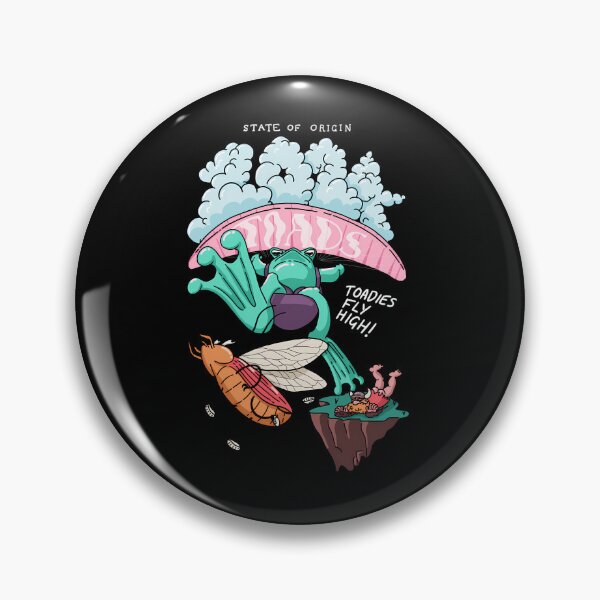 Item preview, 2024 Queensland Cane Toads - Paragliding State Of Origin designed and sold by Organization -Shirt.