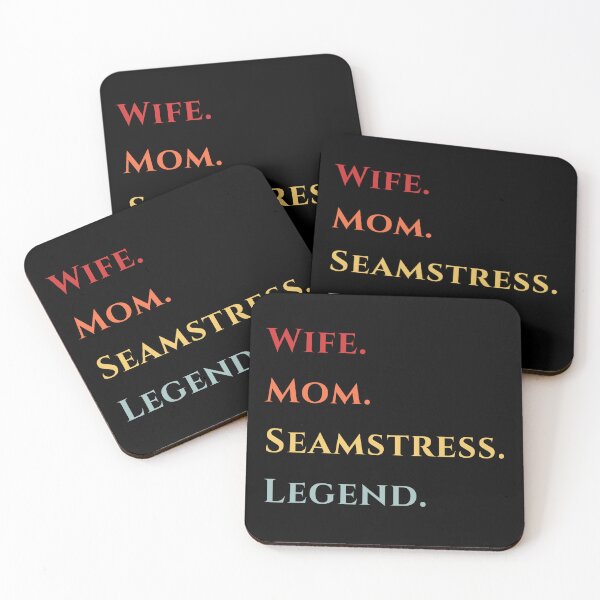 Item preview, Wife Mom Seamstress Legend - Retro Sewing Lovers - Gifts for Seamstress designed and sold by Wiss2Arts.