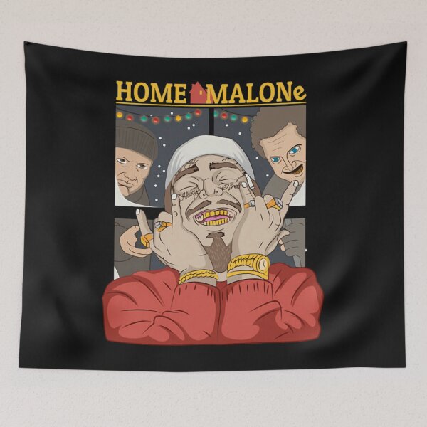 Aperçu de l'œuvre Home Malone Home Alone Mashup créée et vendue par JenniferHoust64.