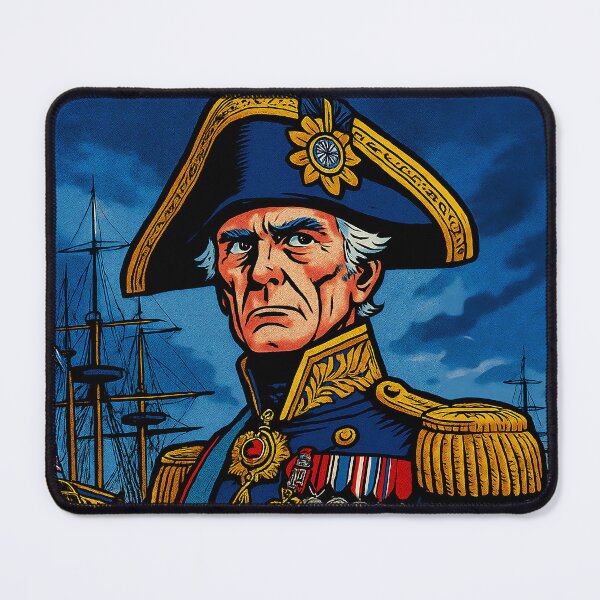 Item preview, Admiral Horatio Nelson – British Naval Hero Art designed and sold by EASNFTCOL.