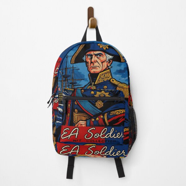 Item preview, Admiral Horatio Nelson – British Naval Hero Art designed and sold by EASNFTCOL.