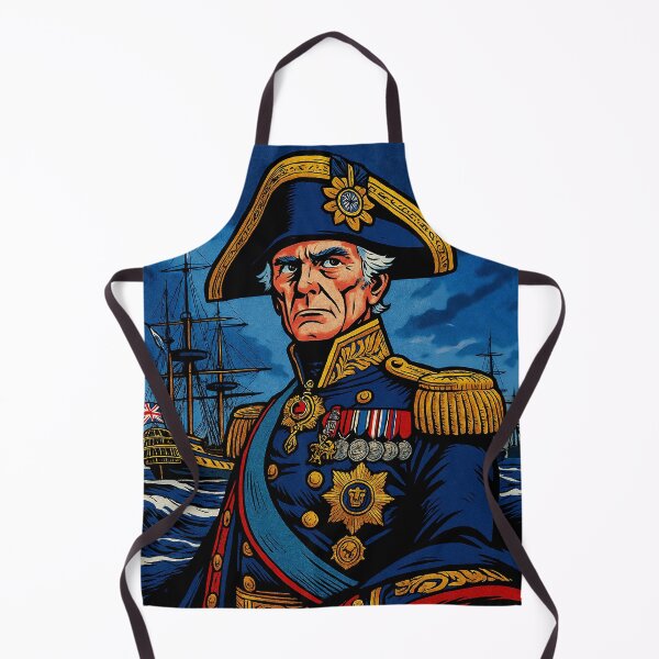 Item preview, Admiral Horatio Nelson – British Naval Hero Art designed and sold by EASNFTCOL.