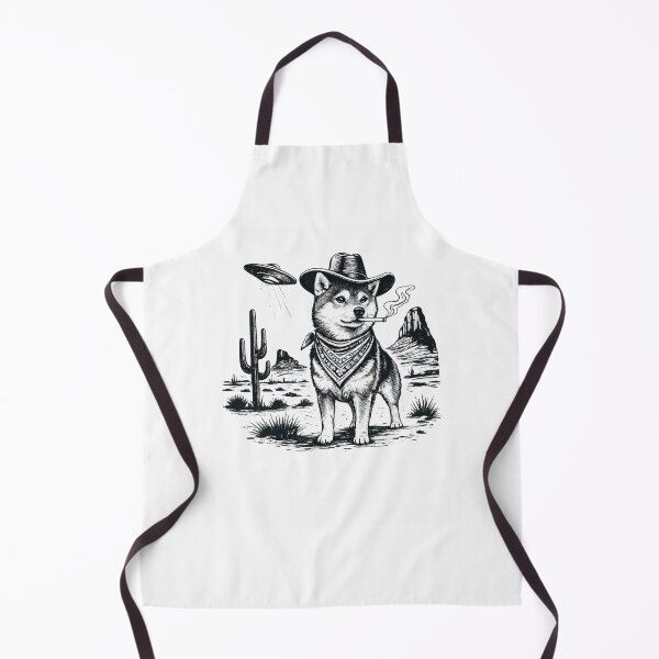 Item preview, Japanese Shiba Inu Cowboy Smoking UFO Funny Western Dog Classic T-Shirt designed and sold by first-shirt ⭐ ⭐ ⭐ ⭐ ⭐.