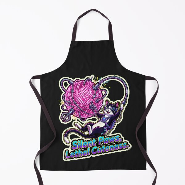 Item preview, Cyber Kitty: High-Tech Yarn Grapple 90s Retro Sticker designed and sold by Thaivi Design.