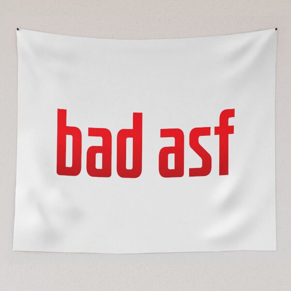 Item preview, bad asf, Red designed and sold by Memes N Lore .