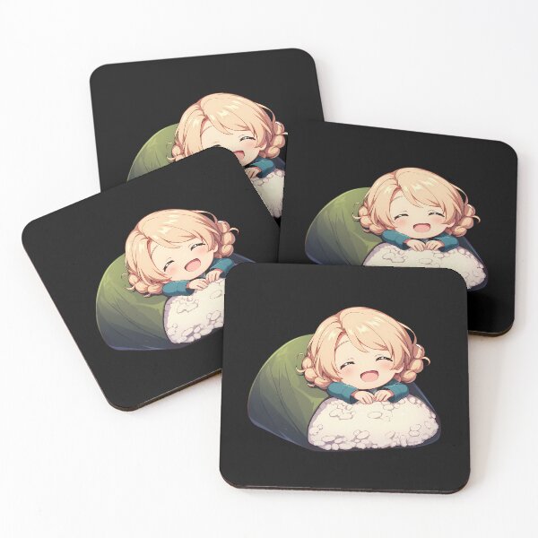 Item preview, Happy Darjeeling Girls Und Panzer Chibi Sushi Anime Girl designed and sold by CarlosBender.