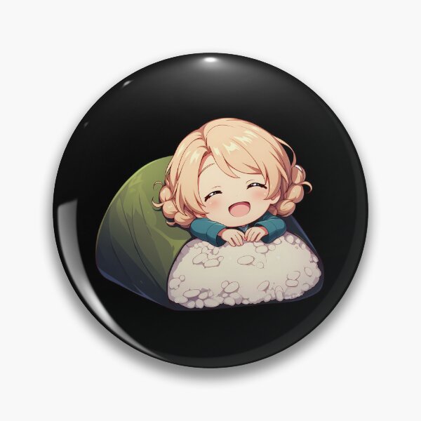 Item preview, Happy Darjeeling Girls Und Panzer Chibi Sushi Anime Girl designed and sold by CarlosBender.