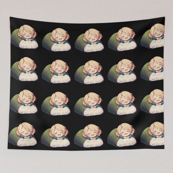 Item preview, Happy Darjeeling Girls Und Panzer Chibi Sushi Anime Girl designed and sold by CarlosBender.