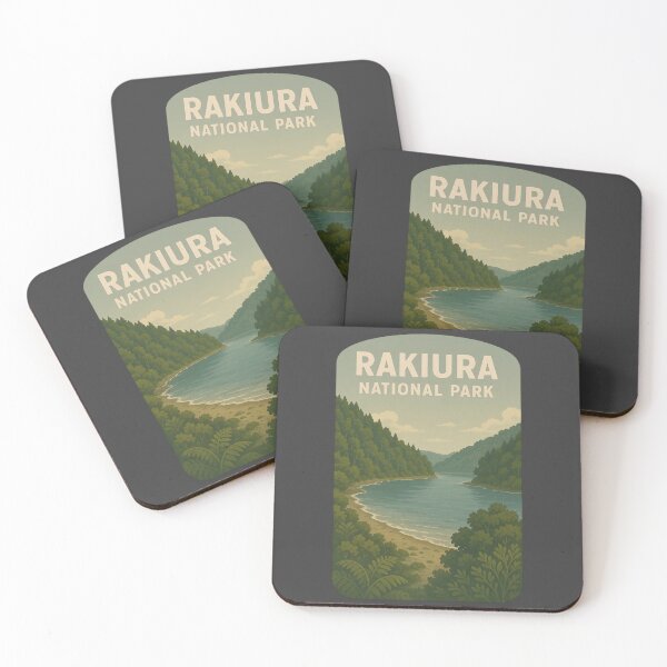 Item preview, New Zealand National Parks Art: Rakiura   designed and sold by PinUpPizzazz.
