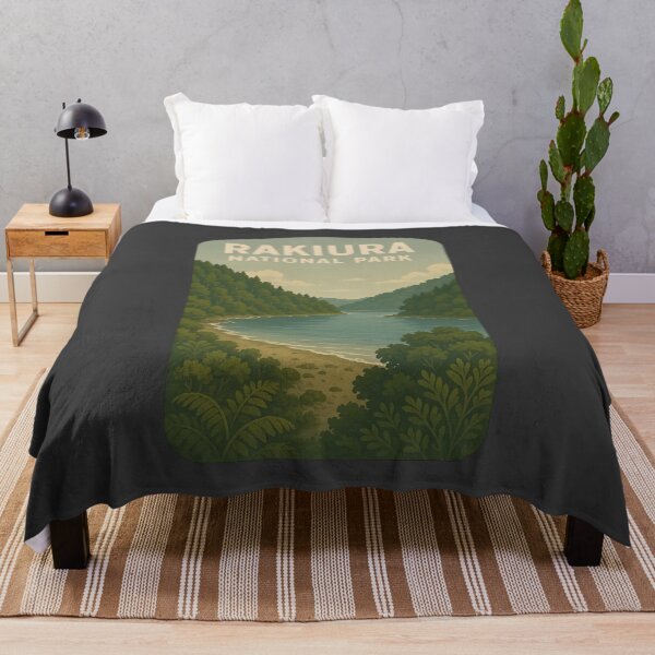 Item preview, New Zealand National Parks Art: Rakiura   designed and sold by PinUpPizzazz.