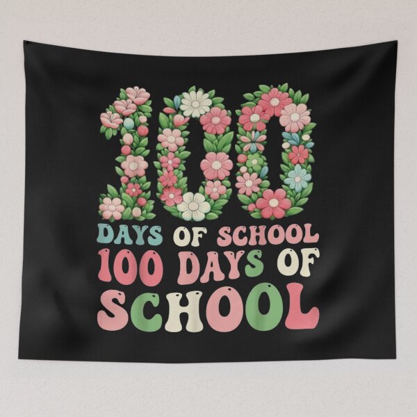 Item preview, 100th Days of School 100 Days of Kindergarten Teacher Kids designed and sold by JenniferHoust64.