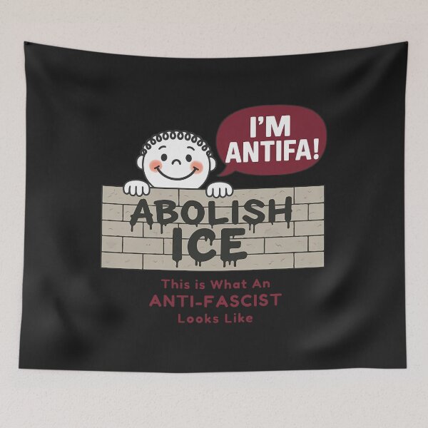 Item preview, I'm Antifa! Abolish Ice! designed and sold by gitaviroza.