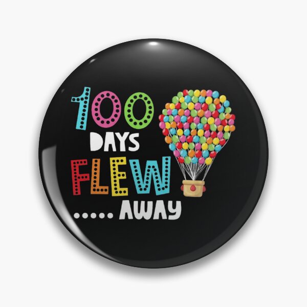 Item preview, 100th Days Of School Balloons 100 Days Flew Away Students designed and sold by JenniferHoust64.