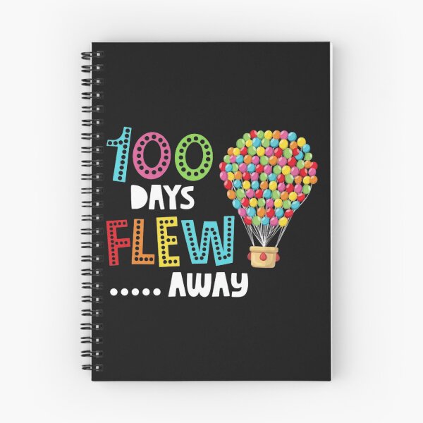 Item preview, 100th Days Of School Balloons 100 Days Flew Away Students designed and sold by JenniferHoust64.