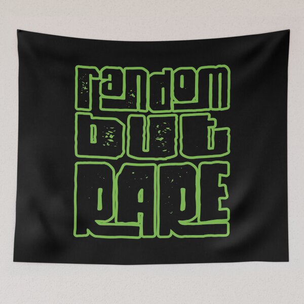 Item preview, Random But Rare - Bold Streetwear Aesthetic Distressed Quote designed and sold by ketchupee.