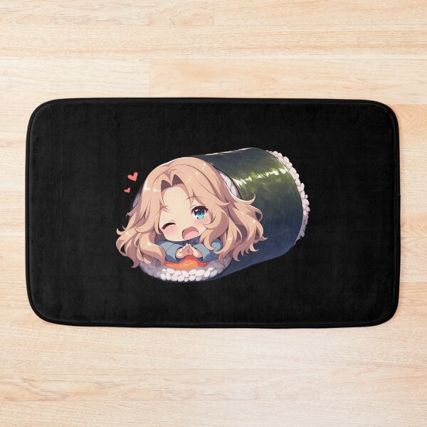 Item preview, Playful Kay Girls Und Panzer Chibi Sushi Anime Girl designed and sold by CarlosBender.