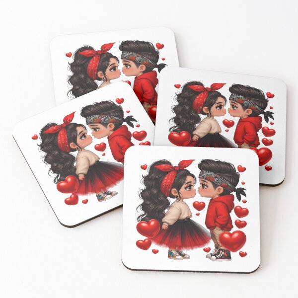 Item preview, cute couple love  designed and sold by A.L.K.T Apparel.