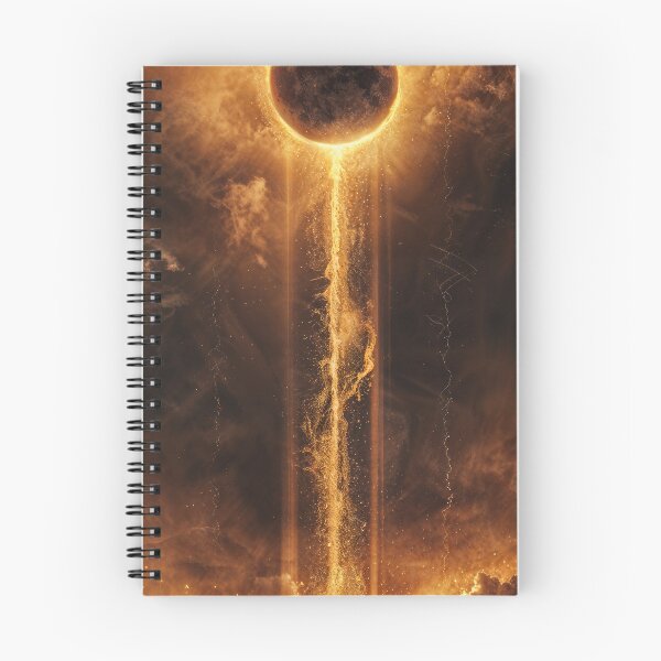 Item preview, Solar Descent — Cosmic Sphere Artwork designed and sold by QuantumDrift.