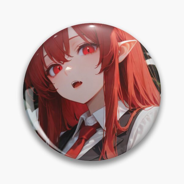 Item preview, Red Haired Succubus with White Lilies designed and sold by Paranoia..