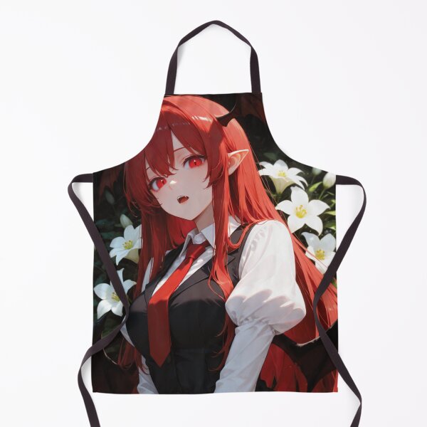 Item preview, Red Haired Succubus with White Lilies designed and sold by Paranoia..