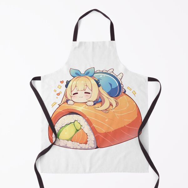 Item preview, Danmachi Ais Wallenstein Danmachi Chibi Sushi Kawaii Anime Girl designed and sold by CarlosBender.