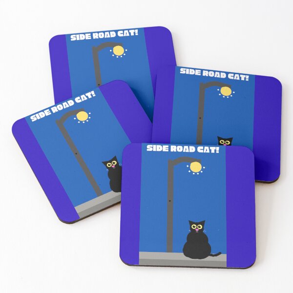 Item preview, SIDE ROAD CAT! designed and sold by GrindWardrobe.