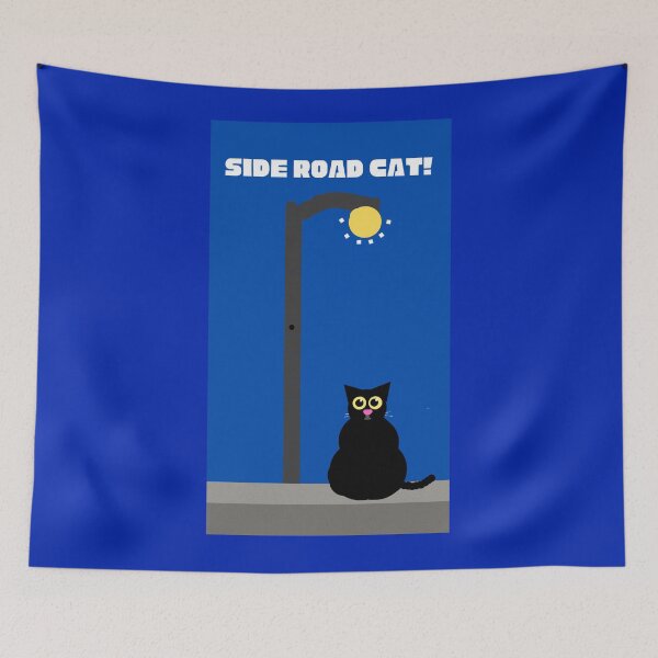 Item preview, SIDE ROAD CAT! designed and sold by GrindWardrobe.