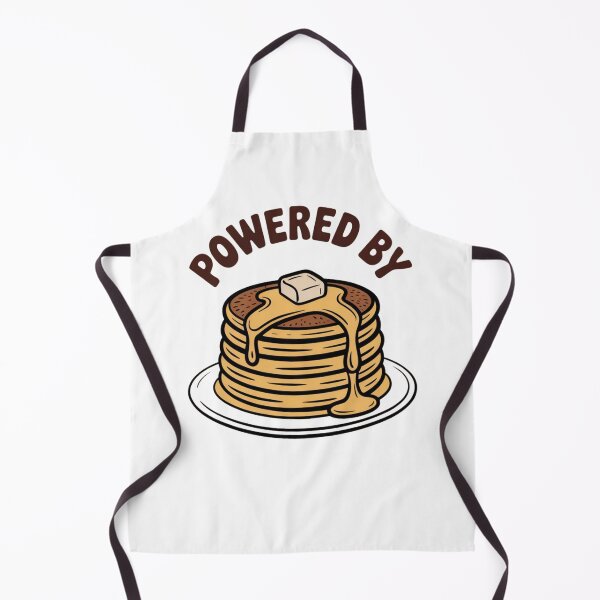 Item preview, Powered by Pancakes Breakfast Energy Funny Design Tee Pop!! designed and sold by CDsTees.