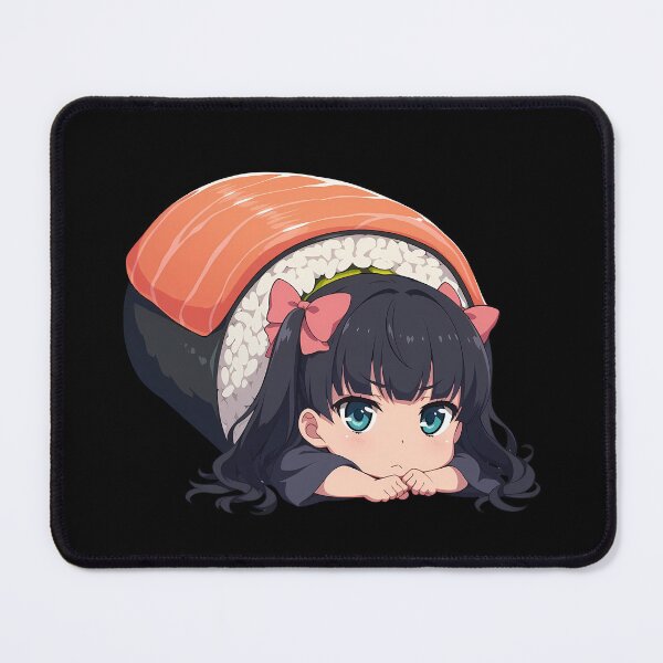 Item preview, Saten Ruiko Cute Sushi Chibi Kawaii A Certain Scientific Railgun Anime designed and sold by CarlosBender.