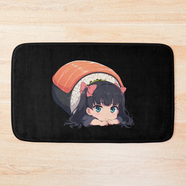 Item preview, Saten Ruiko Cute Sushi Chibi Kawaii A Certain Scientific Railgun Anime designed and sold by CarlosBender.