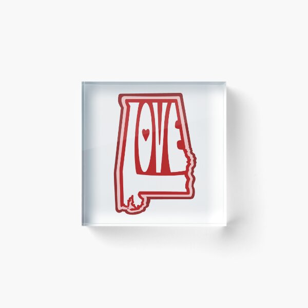 Item preview, Alabama Love -Love shaped like the state of Alabama designed and sold by statecrafted.