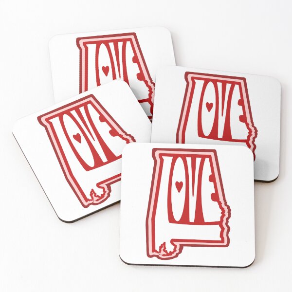 Item preview, Alabama Love -Love shaped like the state of Alabama designed and sold by statecrafted.