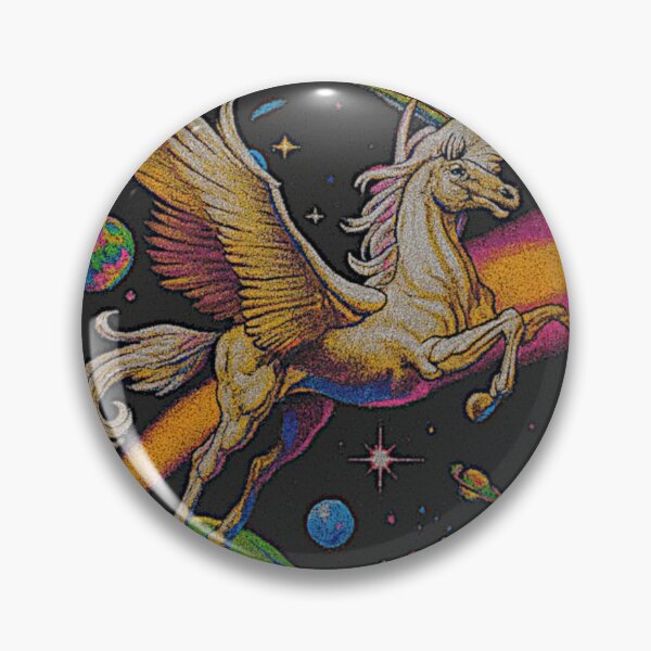 Item preview, Pegasus Cosmic Flight Tapestry – Mythical Steed in Outer Space designed and sold by LuxuryApparels.