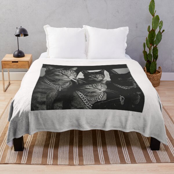 Item preview, Vintage Funny Gangster Cat Gang Meme Street Cat Lovers designed and sold by FrankIsabel.