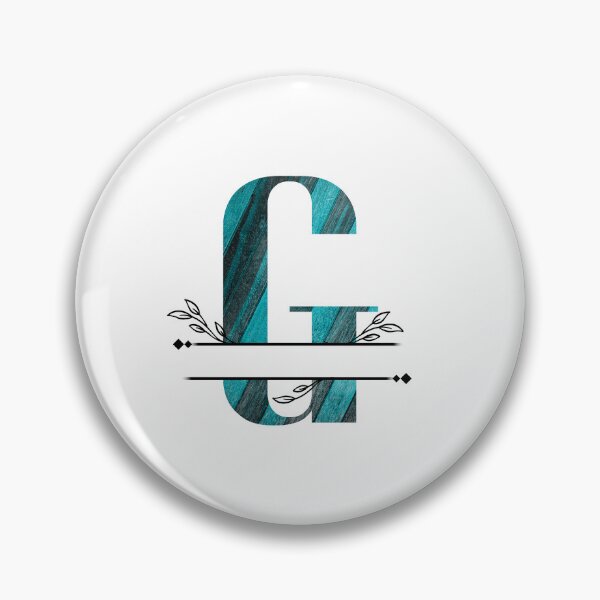Item preview, Monogram...G... with blue and black/grey wood background designed and sold by CHASAcreative.