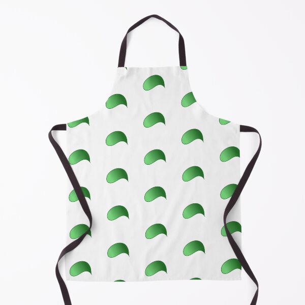 Item preview, green, abstract, leaf-like shape illustration hand-drawn graphic design art designed and sold by MagicMaker1984.