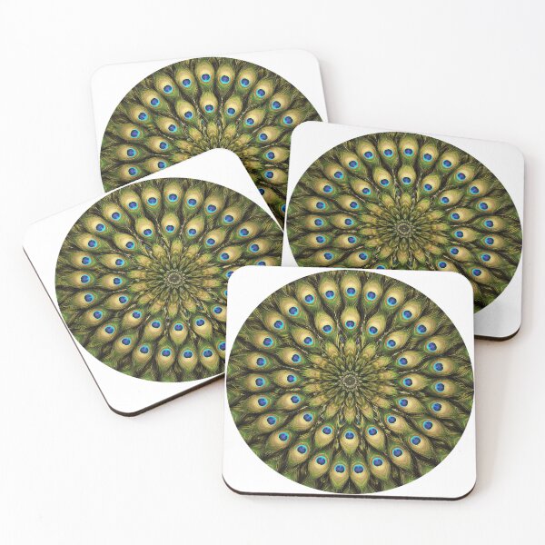 Item preview, Peacock Feather Mandala Kaleidoscope designed and sold by Trove Designs.