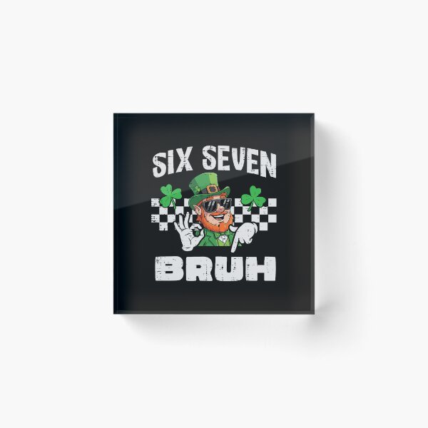 Item preview, Six Seven Bruh St Patricks Day 6 7 Meme 67 Kids Youth Boys  designed and sold by FrankIsabel.