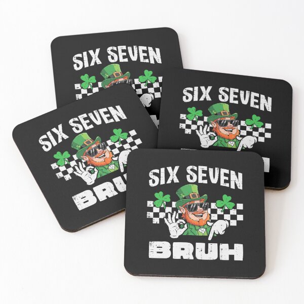 Item preview, Six Seven Bruh St Patricks Day 6 7 Meme 67 Kids Youth Boys  designed and sold by FrankIsabel.
